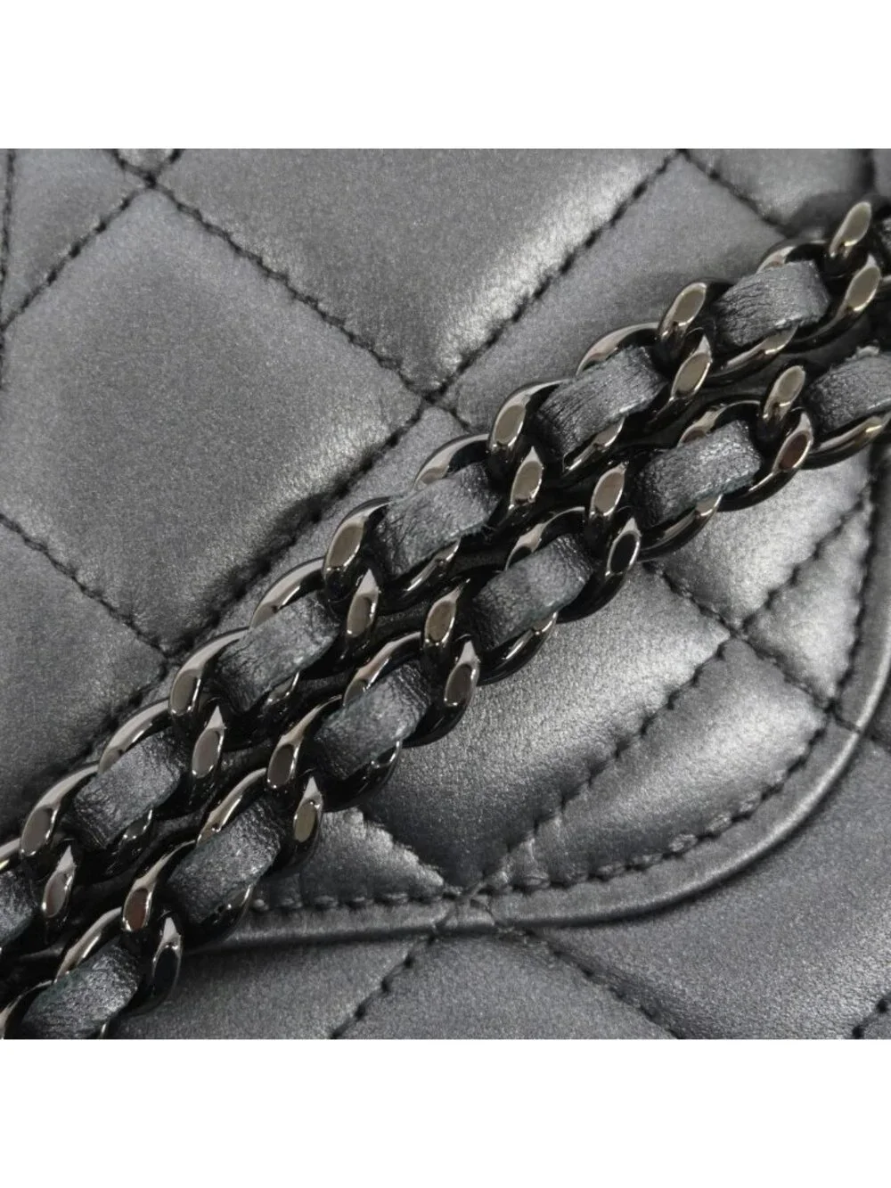 Chanel Wallet on Chain Quilted Lambskin Black Shoulder Bag